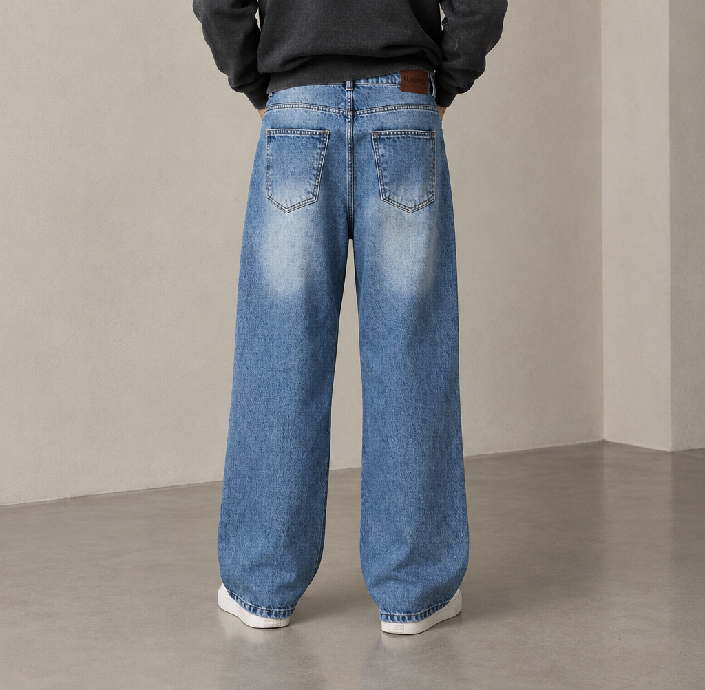 LIGHT BLUE LOOSE JEANS